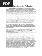 Timeline History of Special Education in The Philippines | PDF ...