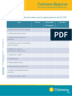 ANEXO 3. Modelo de Plan de Trabajo Para La Implementacion Del SG SST