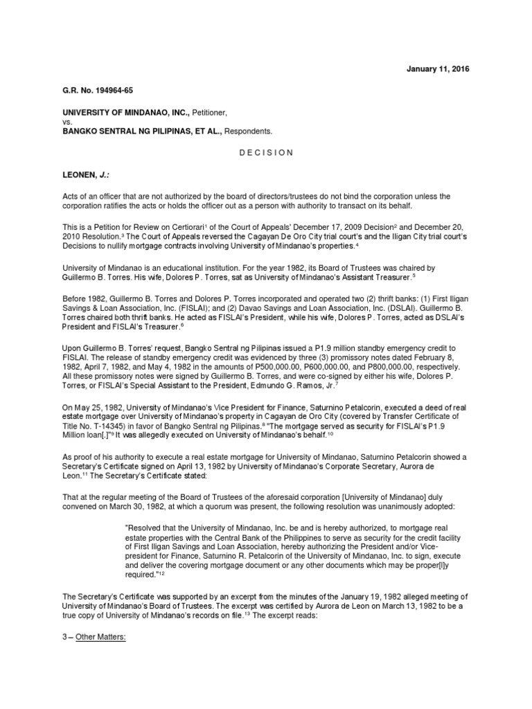 Week 1 - First Half Fulltext (Finals) | PDF | Mortgage Law | Corporations