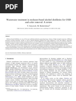 Download Wastewater treatment in molasses-based alcohol distilleries for COD by nilesh_ruke SN50626200 doc pdf