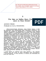 SEEGER Anthony Por Que Os Indios Suya Cantam Arte e Sociedade 1977