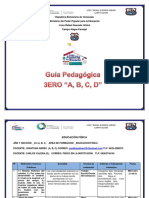 Guia Pedagogica 3er Año Mañana