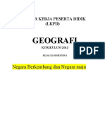 LKPD 3.4 Kerja Sama Negara Maju Dan Berkembang