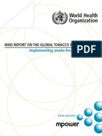 WHO Report on the Global Tobacco Epidemic, 2009