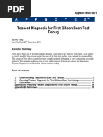 Tessent Diagnosis For First Silicon Scan Test Debug: A P P N O T E S