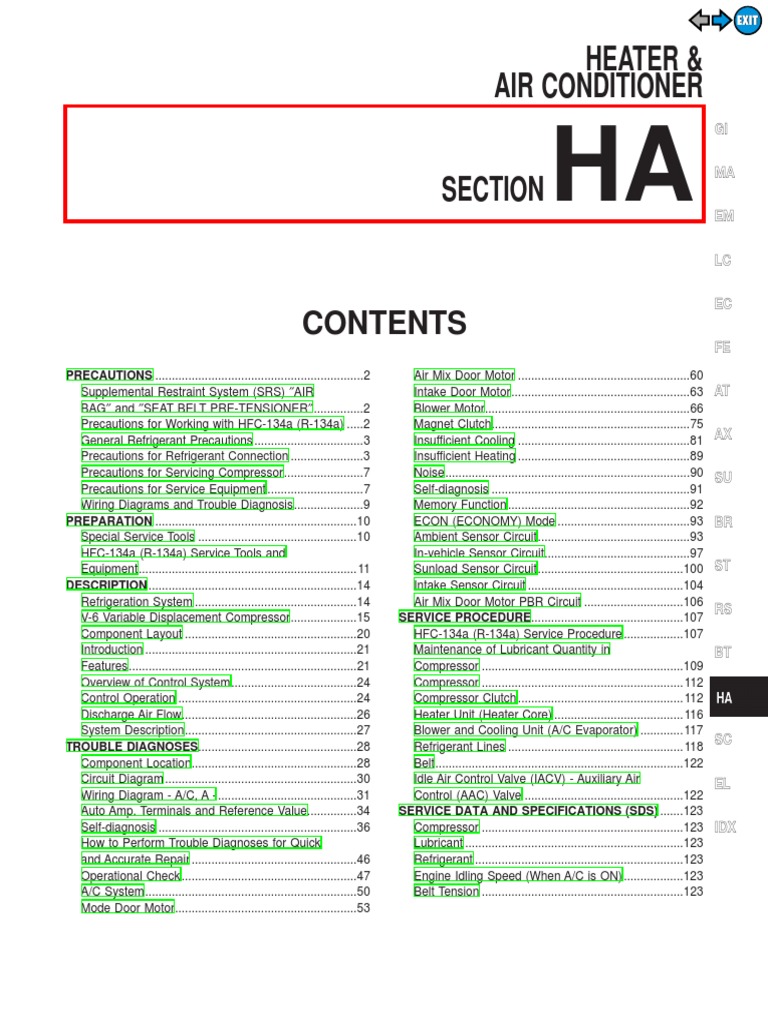 Heater and Air Conditioner | PDF | Airbag | Air Conditioning
