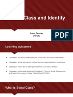 Social Class and Identity