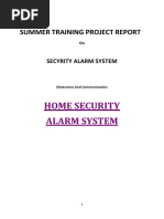 Download report file on security alarm project by Anamika Yadav SN50628328 doc pdf