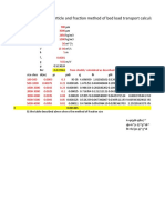 Mean Particle and Fraction Method of Bed Load Transport Calculation