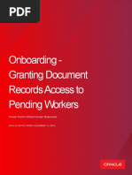 Onboarding - Granting Document Records Access To Pending Workers