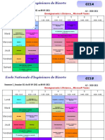 Semestre S2 - Emplois Des Temps S11 (03-08.05.2021) Classes EAD