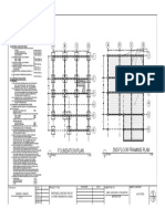 Foundation Plan 2Nd Floor Framing Plan: B C D A B C D A