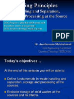 4 - Waste Handling and Separation, Storage and Processing at The Source