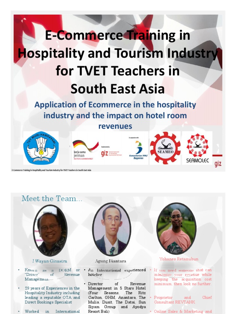 E-Commerce Training for Hospitality Teachers | PDF | E Commerce ...