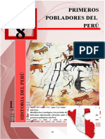 Tema 008 Primeros Pobladores Del Peru 2018