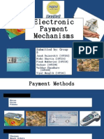 Electronic Payment Mechanisms:: Submitted by Group 5