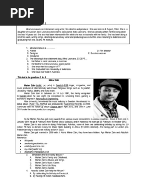 Soal Biography