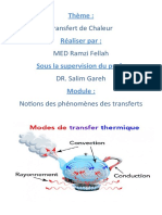 Exposé de Transfert de Chaleur (Enregistré Automatiquement)