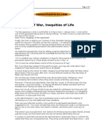 01-31-08 Consortiumnews-Iniquities of War, Inequities of Lif