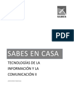 Tic Ii - Sabes en Casa - 2p