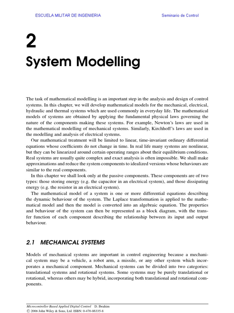 10 EMI 03 System Modelling | PDF | Science & Mathematics