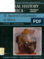General History of Africa, Abridged Edition, V.2 Ancient Civilizations of Africa