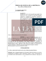 Corte Suprema de Justicia de La República: ALA Enal Ermanente