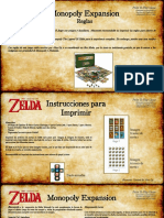 Zelda Monopoly Expansion Rules ESP