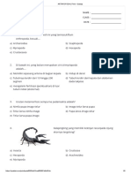 Arthropoda - Print - Quizizz