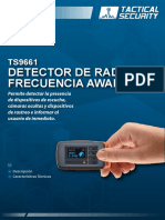 ts9661 967 Detector de Radio Frecuencia Awareness