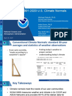 1991-2020 U.S. Climate Normals: Michael Palecki, Ph.D. Imke Durre, PH.D Ray Wolf, M.S