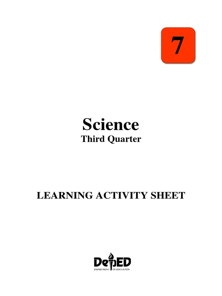 Science 7 LAS Quarter 3 | PDF | Sound | Pitch (Music)
