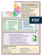 How Questions Grammar Drills Grammar Guides Information Gap Acti 93602