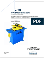 Operator'S Manual: With Auto-Guide Power Flanging Attachment Instructions and Parts Diagram