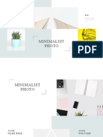 Minimalist Photo Powerpoint Presentation