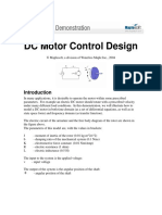 Dc Motor Control