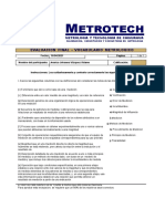 Examen - Vocabulario Metrologico