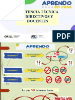 PPT Asistencia Técnica - Aprendo en Casa - Organización y Responsabilidades de Docentes