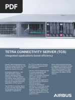 Tetra Connectivity Server (TCS) : Integrated Applications Boost Efficiency