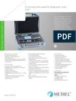 Mi 3210 Teraohmxa 10Kv: Professional Insulation Testing With Powerful Diagnostic Tools