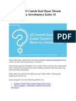 Free PDF 40 Contoh Soal Dasar Desain Grafis Beserta Jawabannya Kelas 10 Semester 2-Dikonversi