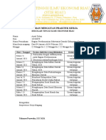 Laporan Mingguan Praktek Kerja