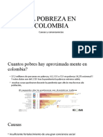 La Pobreza en Colombia