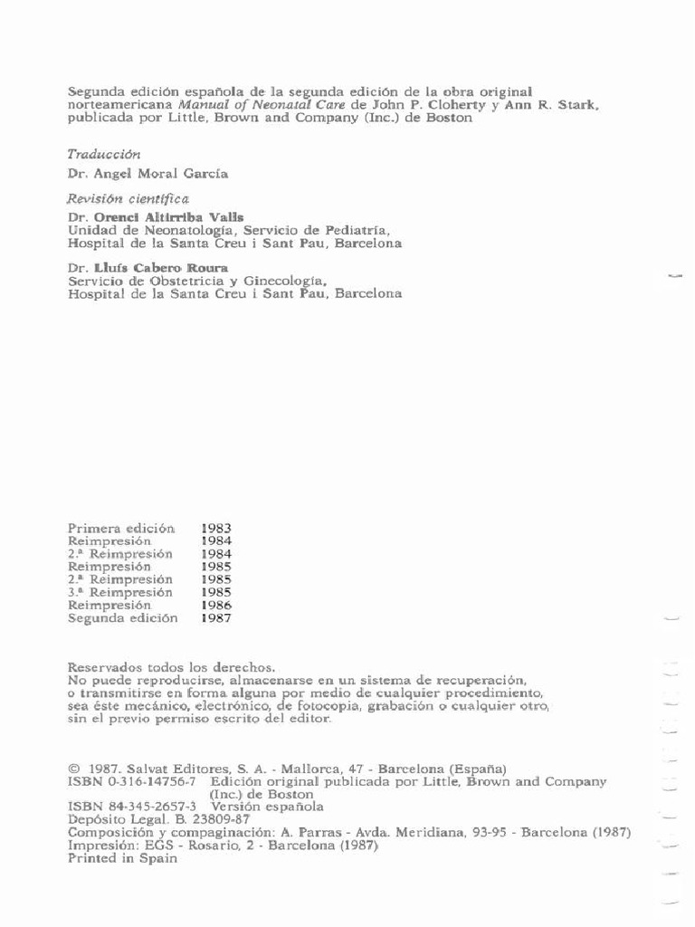 CLOHERTY MANUAL OF NEONATAL CARE PDF intelligence overview