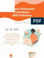 Merdeka Belajar - RPP Sederhana