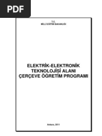 Elektri̇k-Elektroni̇k Teknoloji̇si̇