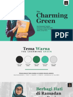 The Charming Green - Free PPT Template
