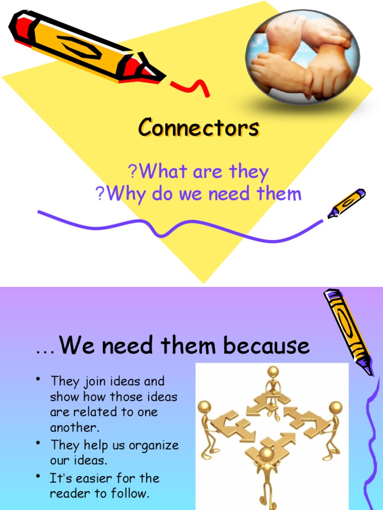 Connectors | PDF | Career & Growth | Language Arts & Discipline