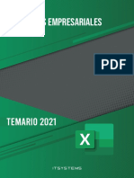 Temario Excel 2021