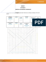 Find The Twelve Words (In English) About Basic Financial Accounting Vocabulary in The Word Search